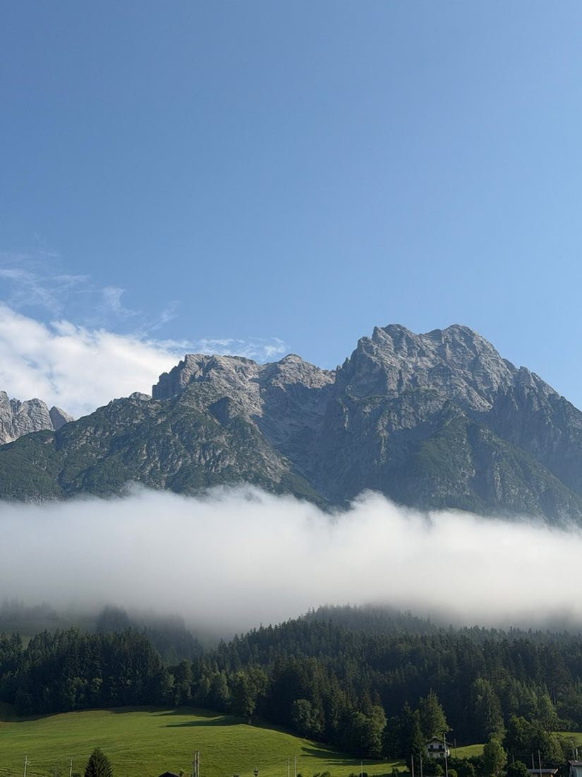 Uitzicht op de Leoganger Steinberge